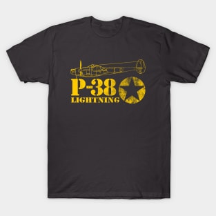 P-38 Lightning (distressed) T-Shirt
